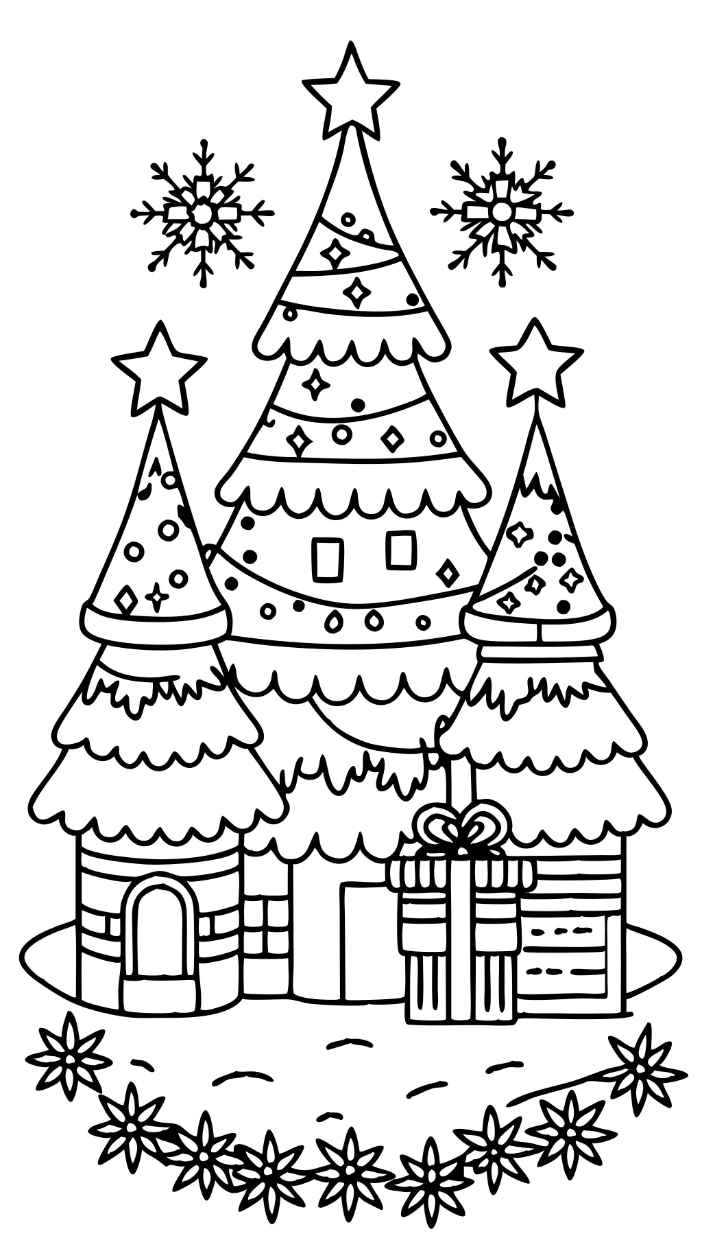 pages à colorier de Noël pour adultes pdf